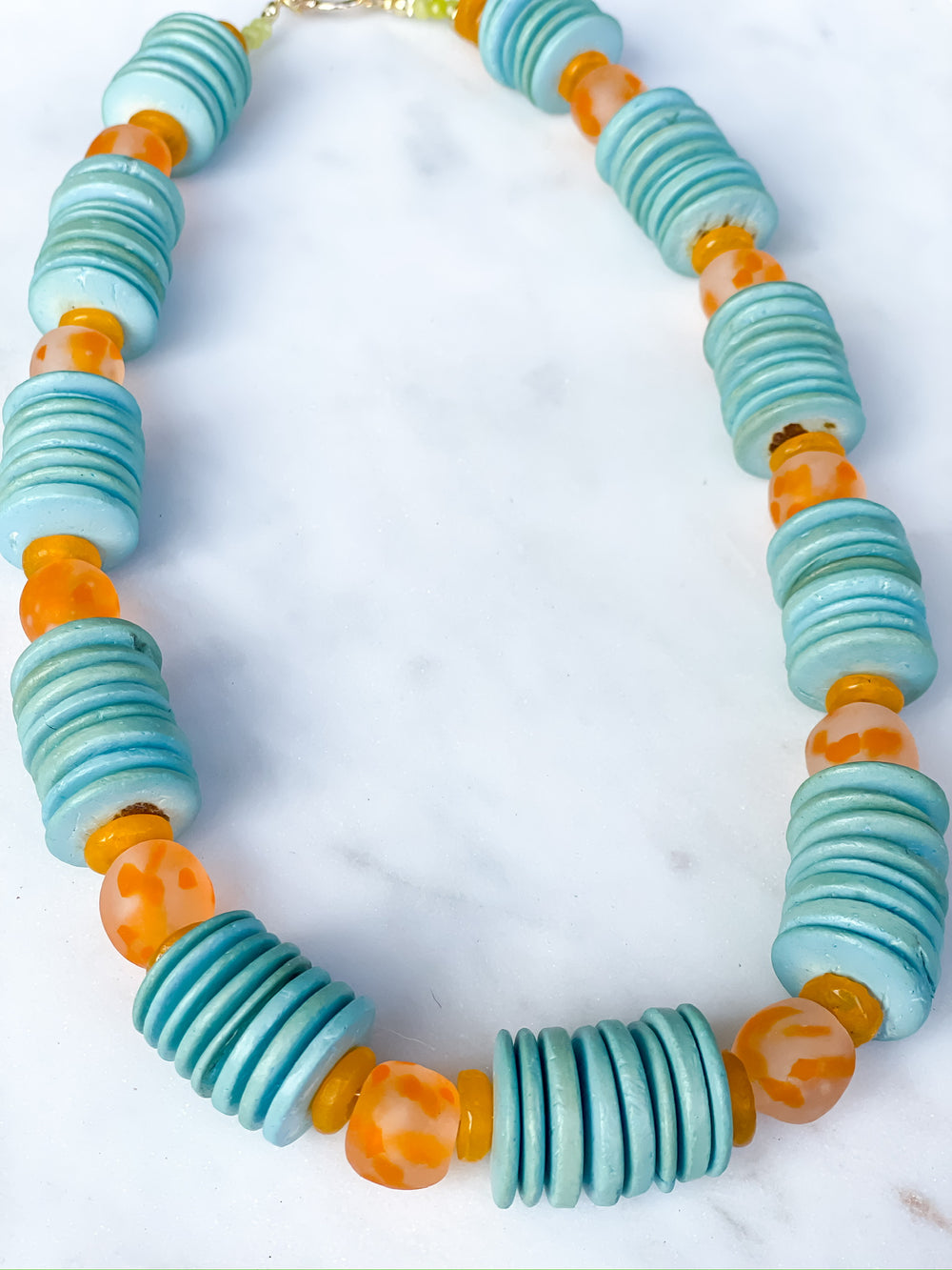 Lily Beaded Necklace