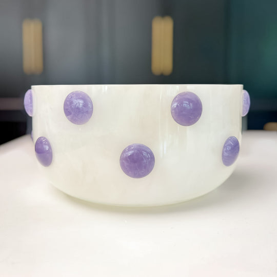 Paris Salad Bowl - Snow / Grape