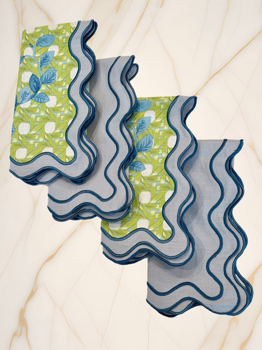 21” Reversible Napkin - Jungle Lux