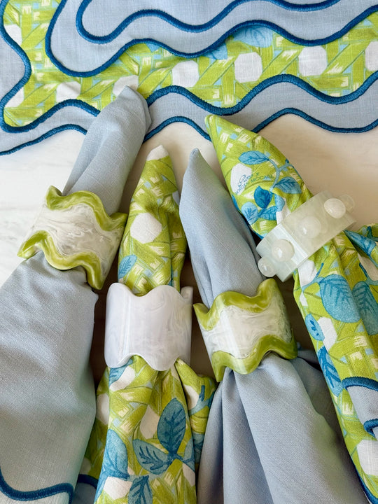 21” Reversible Napkin - Jungle Lux