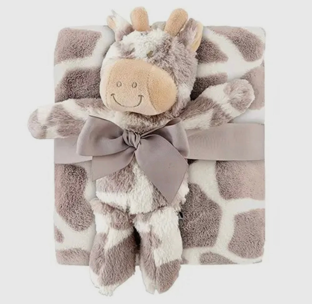 Blanket Toy Set- Giraffe