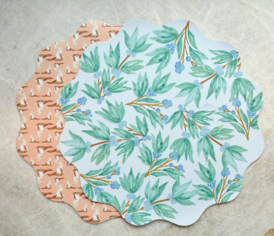 Wipeable Reversible Placemat - Flight & Forage