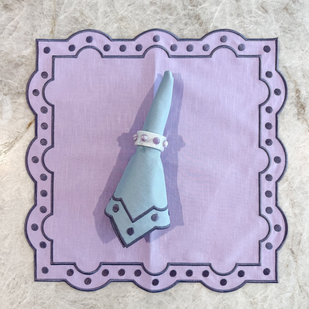 20” Reversible Napkins - Lavender + Mist (set of 2)