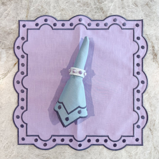 20” Reversible Napkins - Lavender + Mist (set of 2)