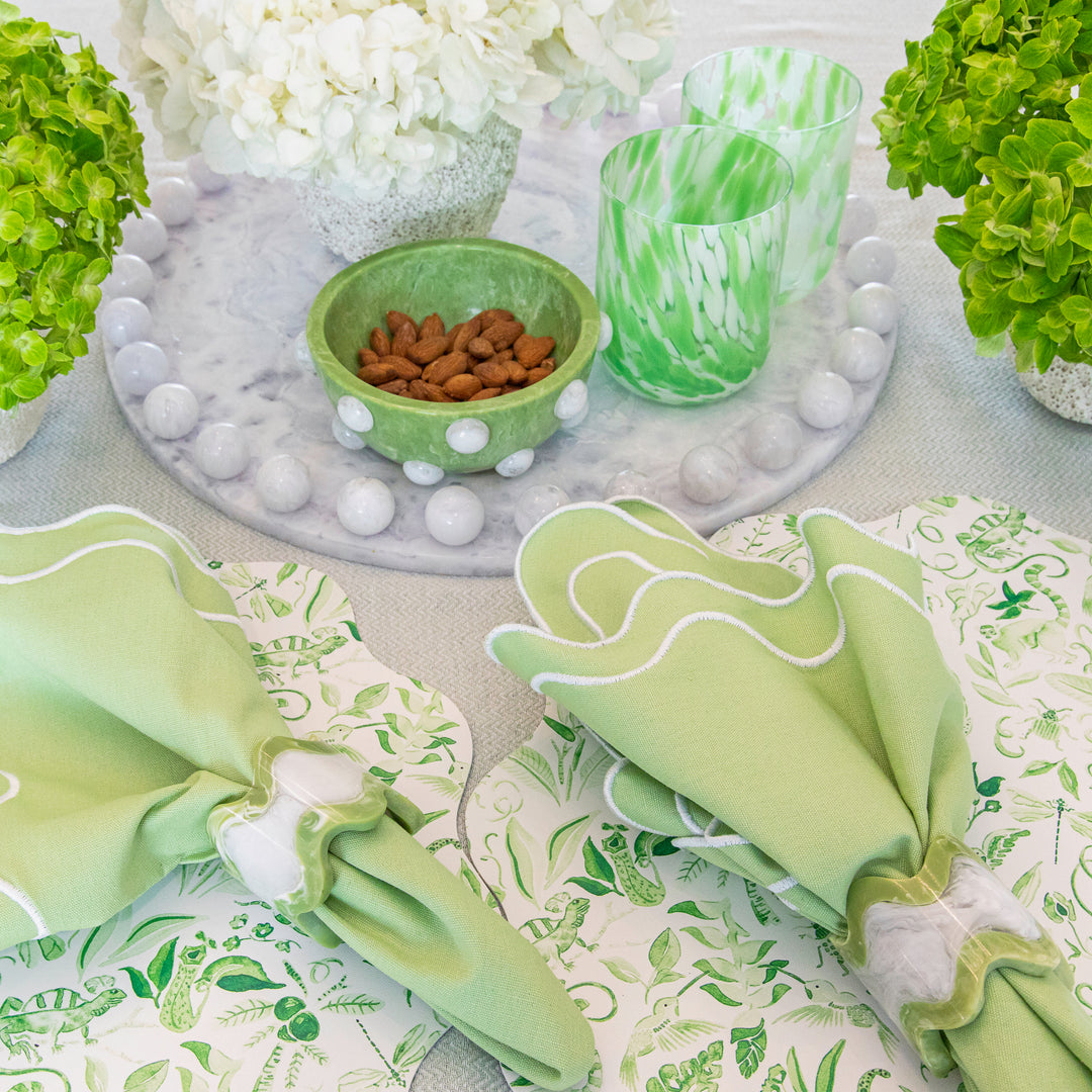 Paris Resin Candy Bowl - Lime