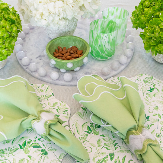 Paris Resin Candy Bowl - Lime