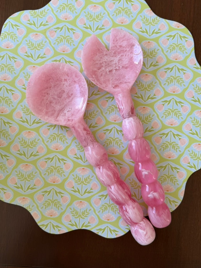 Paris Salad Spoons - Rosé