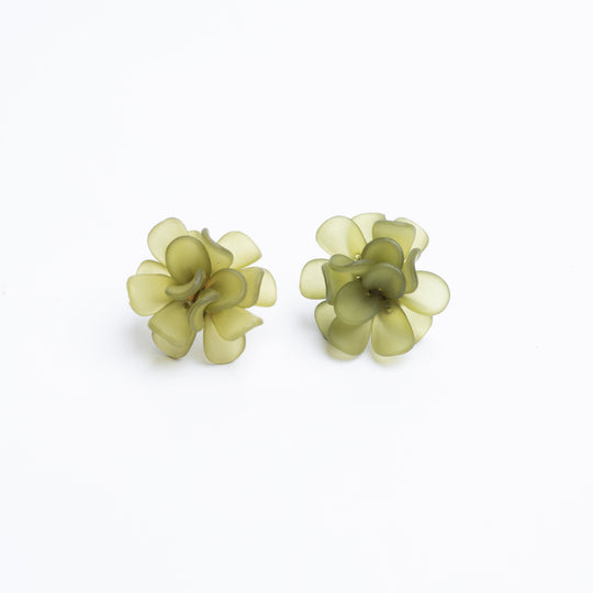 Stephanie Statement Earring - Green