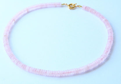 Penelope Beaded Necklace - Light Pink