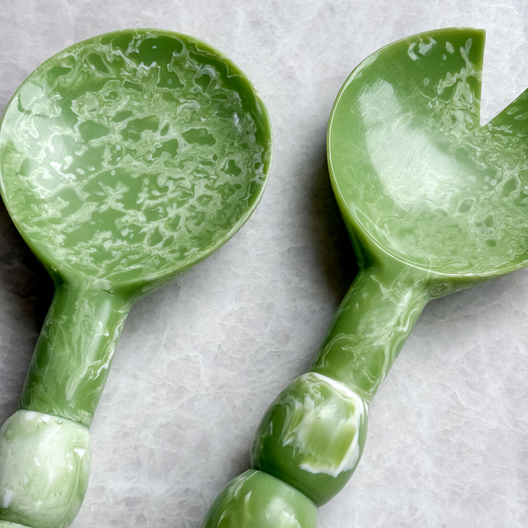 Paris Salad Spoons - Lime