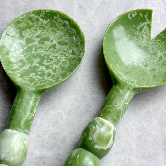 Paris Salad Spoons - Lime