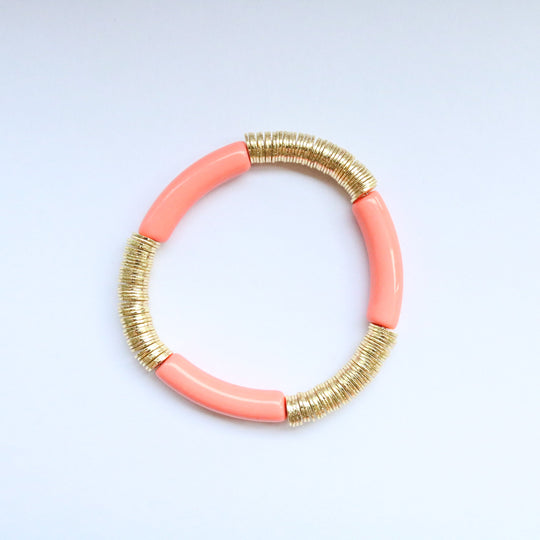 Becky Bracelet - Coral