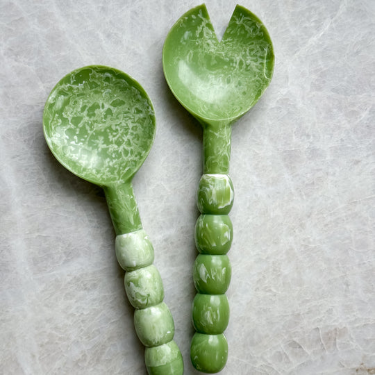 Paris Salad Spoons - Lime