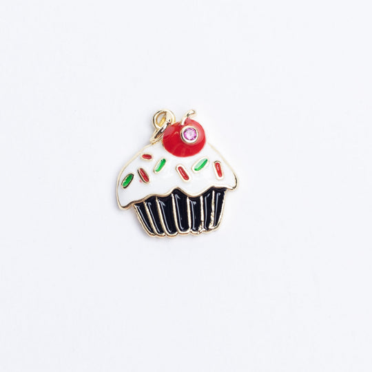 Hannah Cupcake Charm