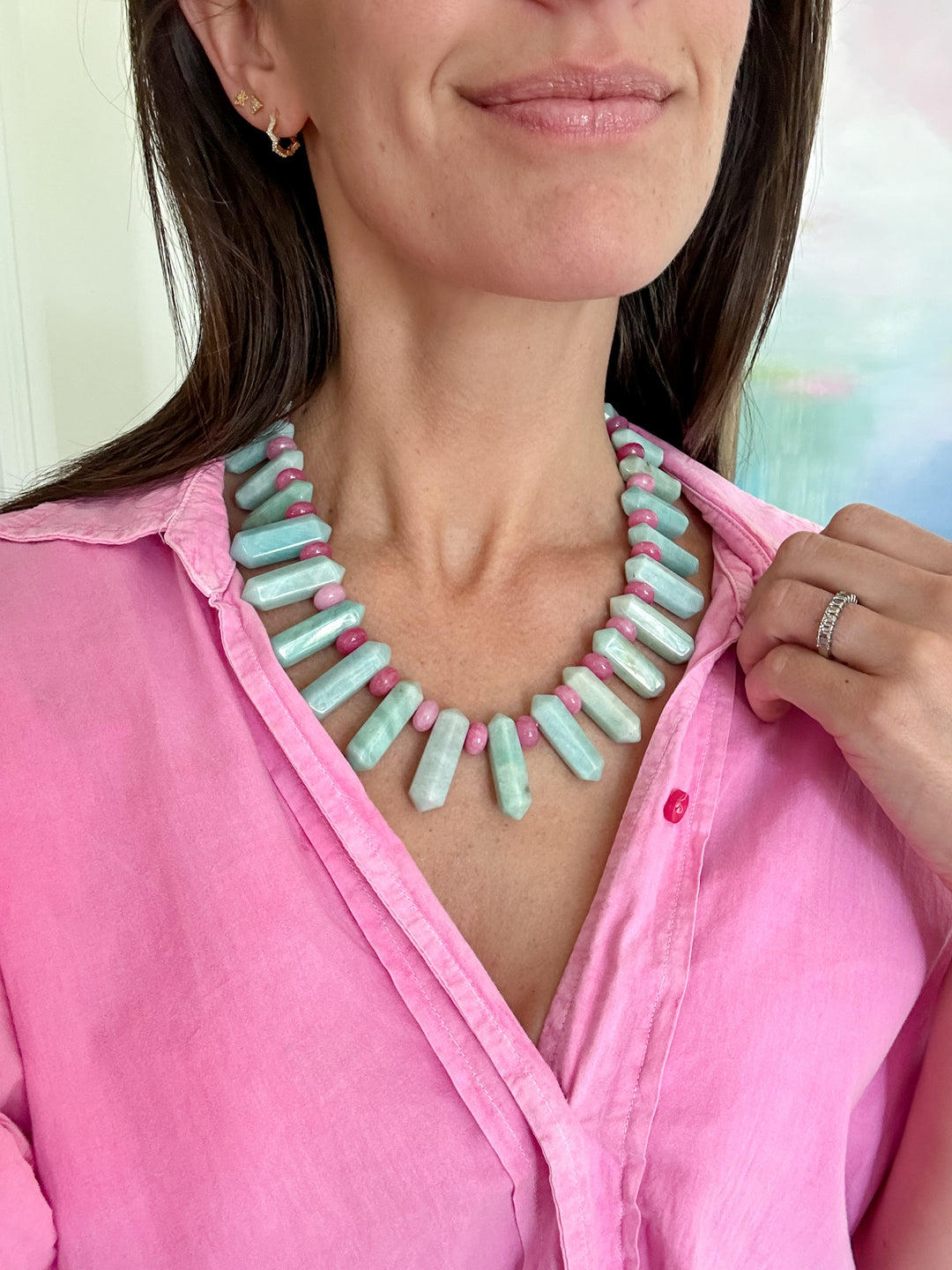 Lila Statement Necklace