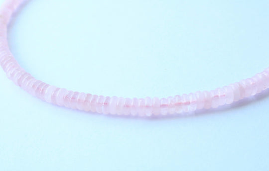 Penelope Beaded Necklace - Light Pink