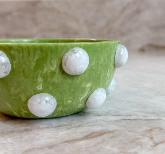 Paris Resin Candy Bowl - Lime