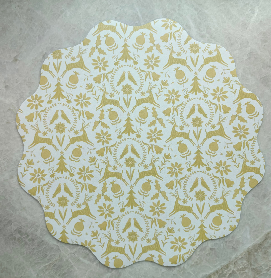 Wipeable Reversible Placemat - Peace & Promise