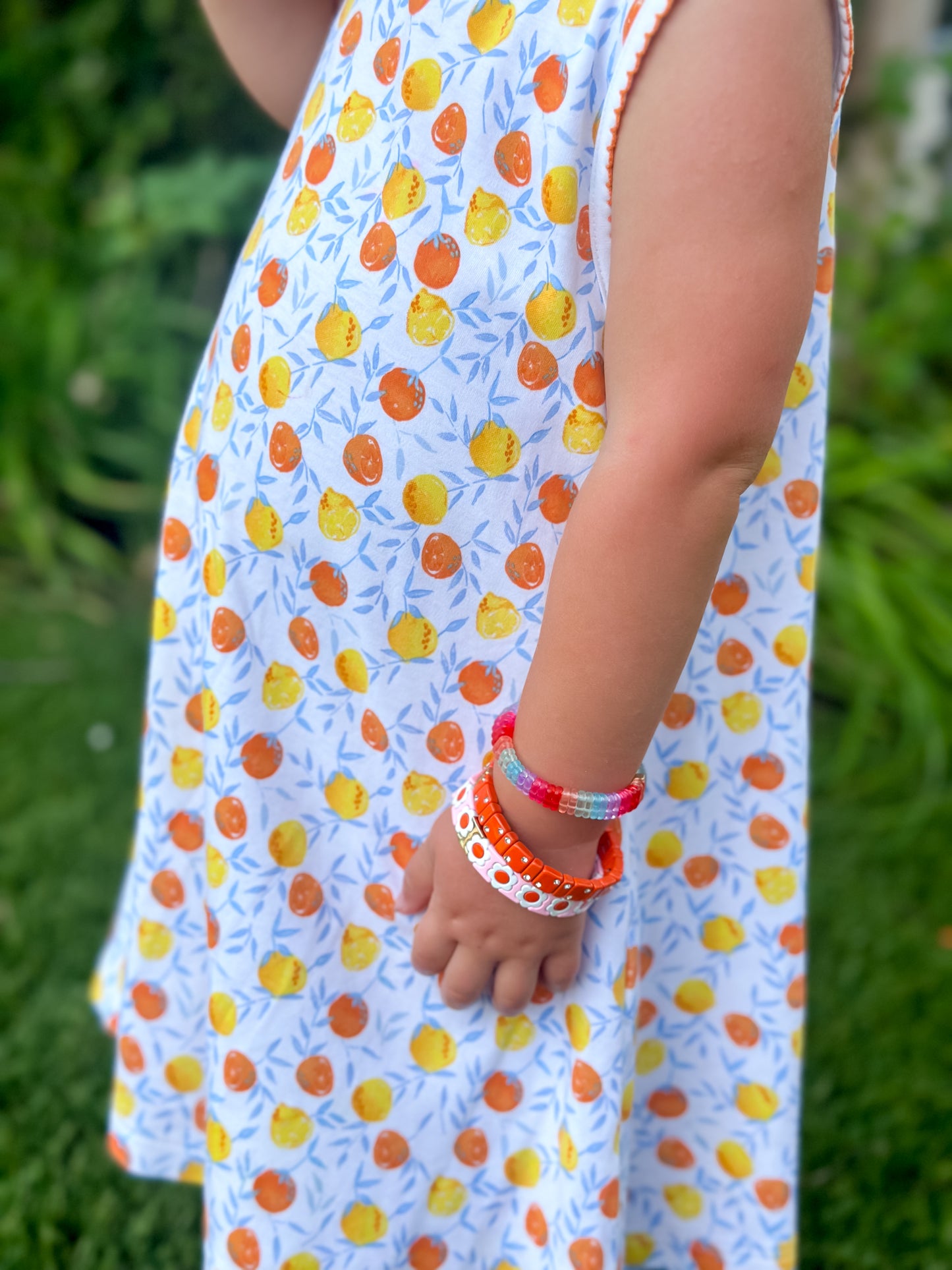 Charlotte Little Ladies Bracelet Stack - Apples & Oranges