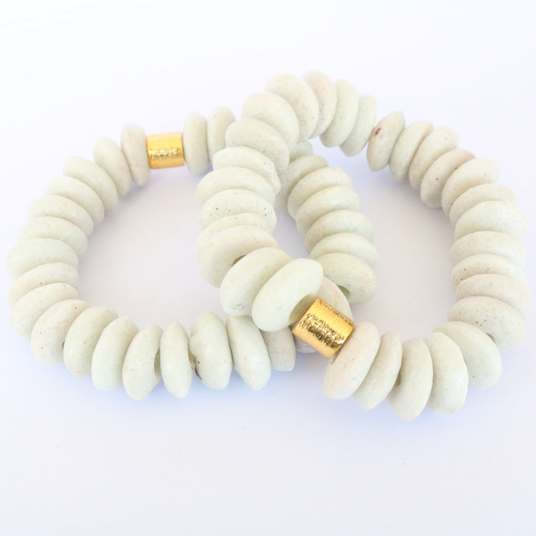 Julia Ashanti Bracelet - White