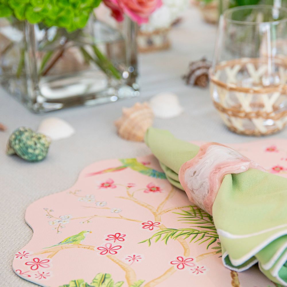 Wipeable Reversible Placemat - Palm Beach Paradise