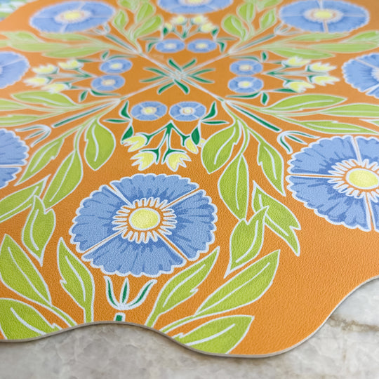 Wipeable Reversible Placemat - Bloom & Buzz
