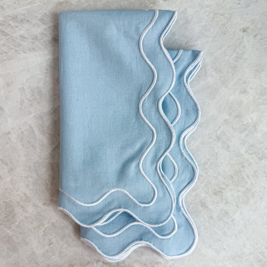 21” Napkins - Sky Blue (set of 2)