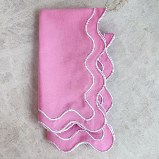 21” Napkins - Rosé pink (set of 2)