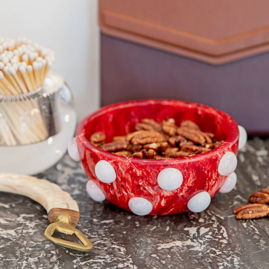 Paris Candy Bowl - Cranberry