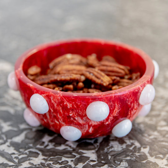 Paris Candy Bowl - Cranberry