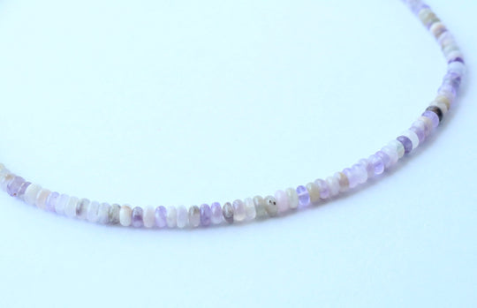 Luna Beaded Necklace - Lavender