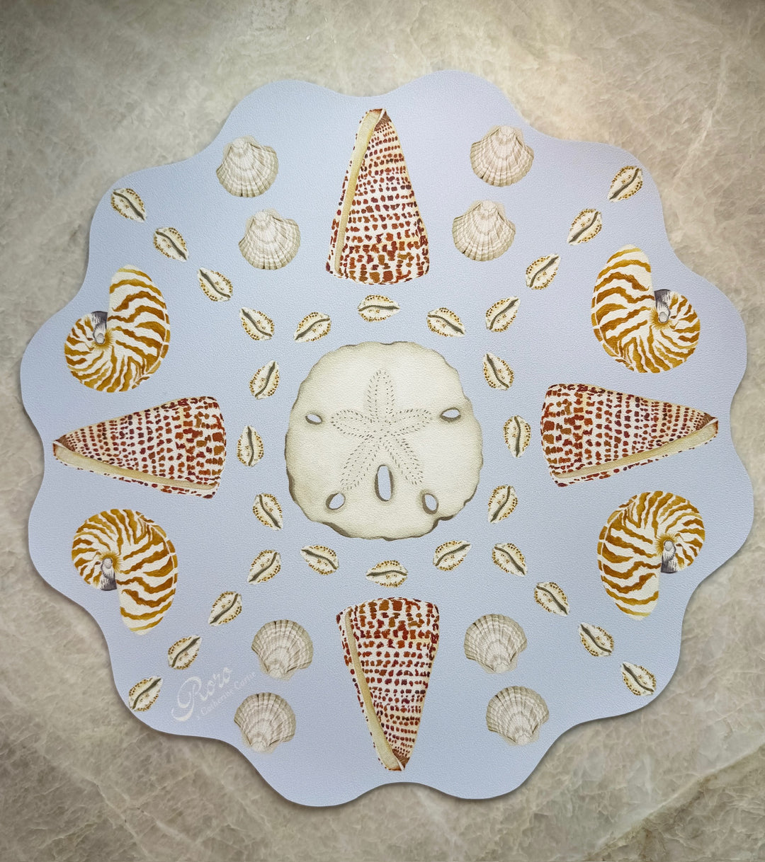 Wipeable Reversible Placemat - Tidal Treasures