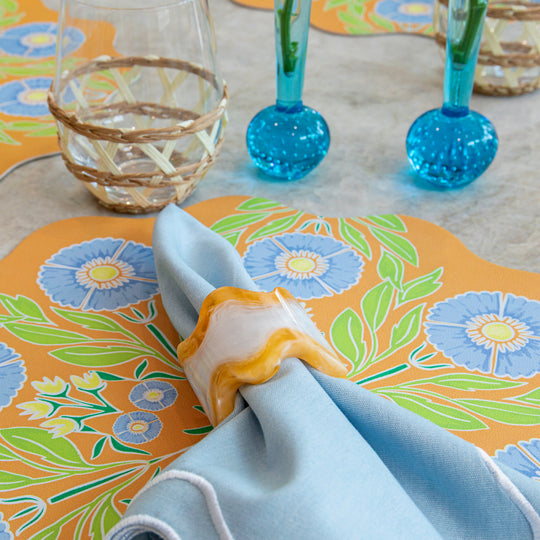 Wipeable Reversible Placemat - Bloom & Buzz