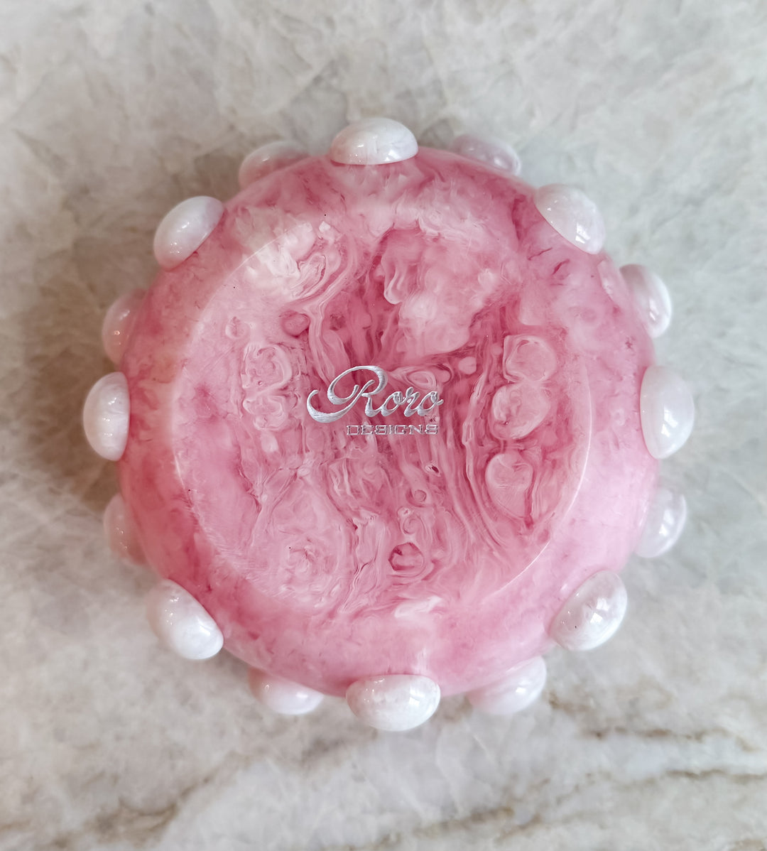 Paris Resin Candy Bowl - Rosé