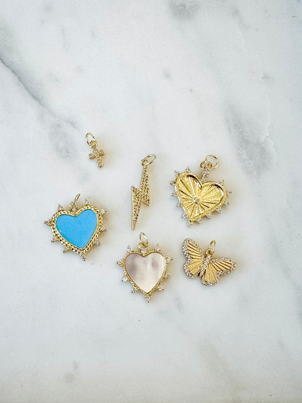 Coralie Heart Charm