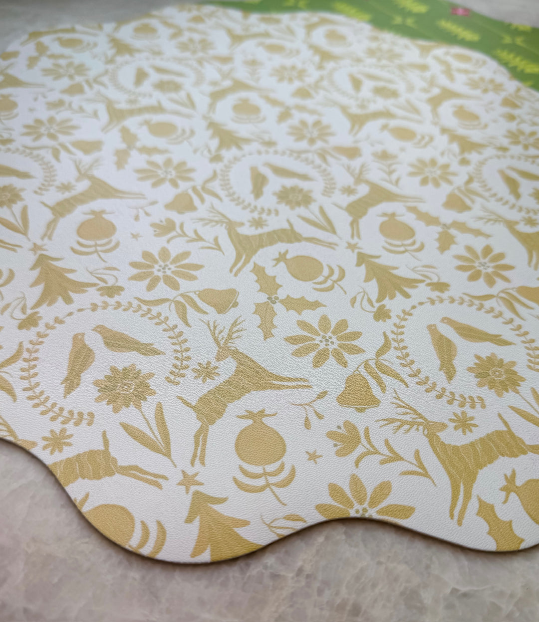 Wipeable Reversible Placemat - Peace & Promise