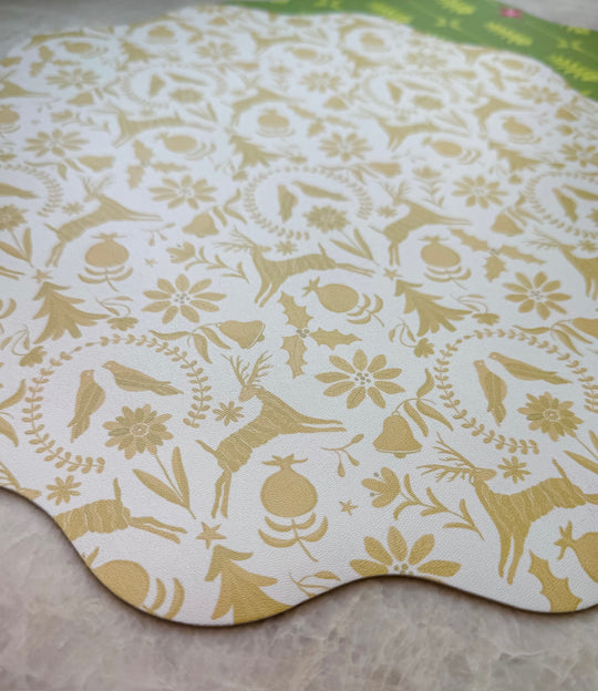 Wipeable Reversible Placemat - Peace & Promise