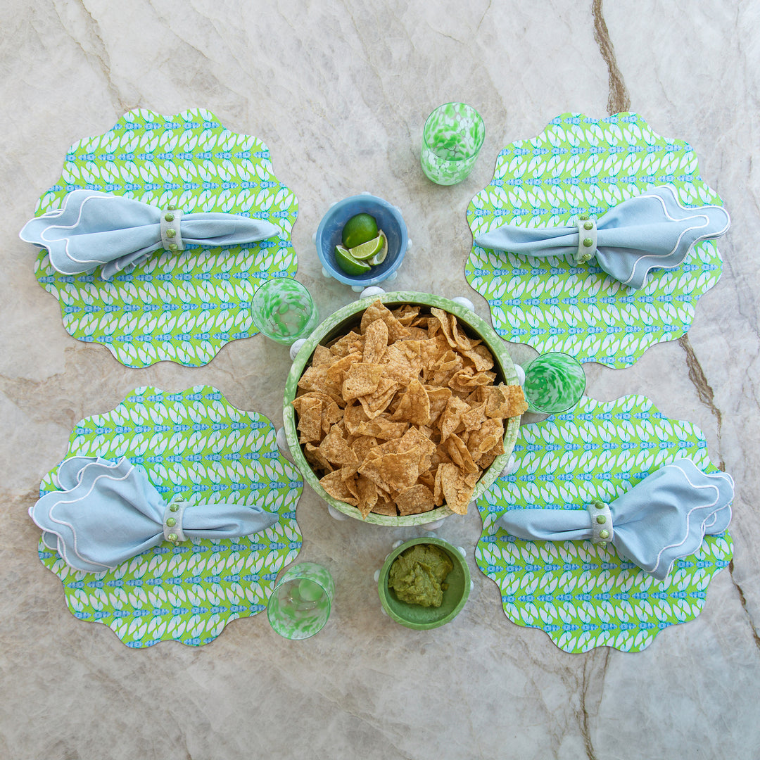 Wipeable Reversible Placemat - Bloom & Buzz