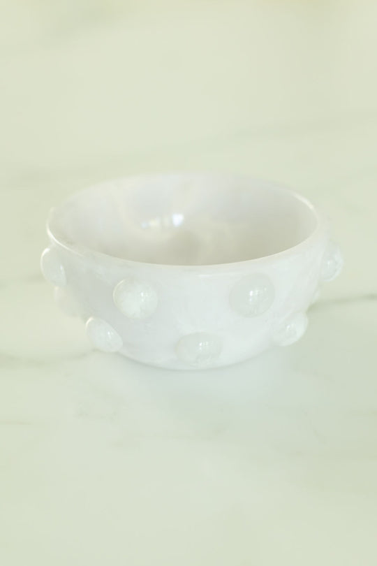 Paris Resin Bowl - White