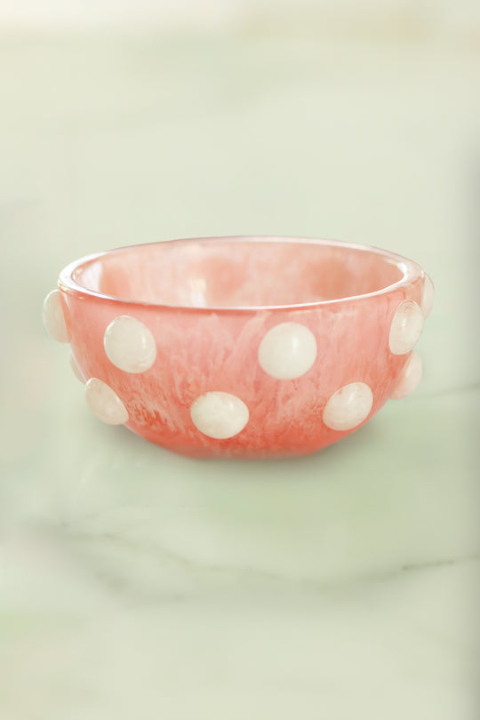 Paris Resin Bowl - Pink