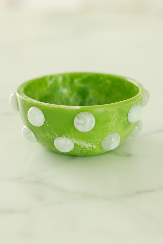 Paris Resin Bowl - Green