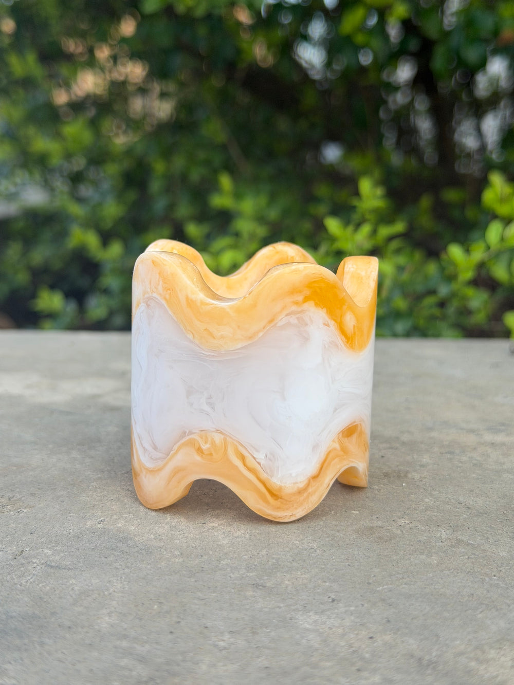 Monterrey Resin Napkin Rings - Frost / Sorbet (set of 2)