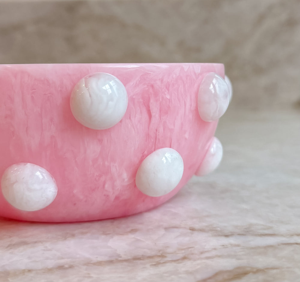 Paris Resin Candy Bowl - Rosé