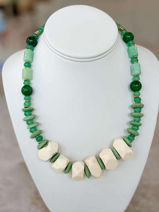 Mikal Beaded Necklace