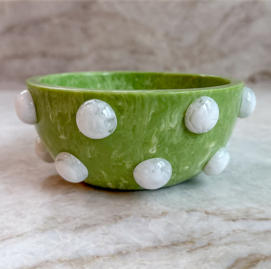 Paris Resin Candy Bowl - Lime