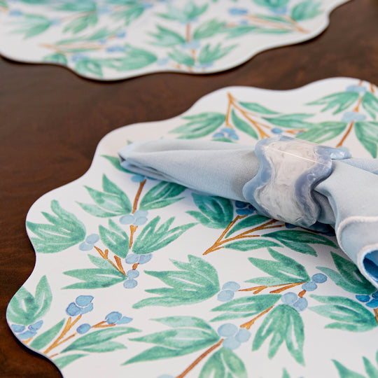 21” Napkins - Sky Blue (set of 2)