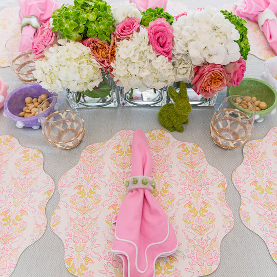 21” Napkins - Rosé pink (set of 2)