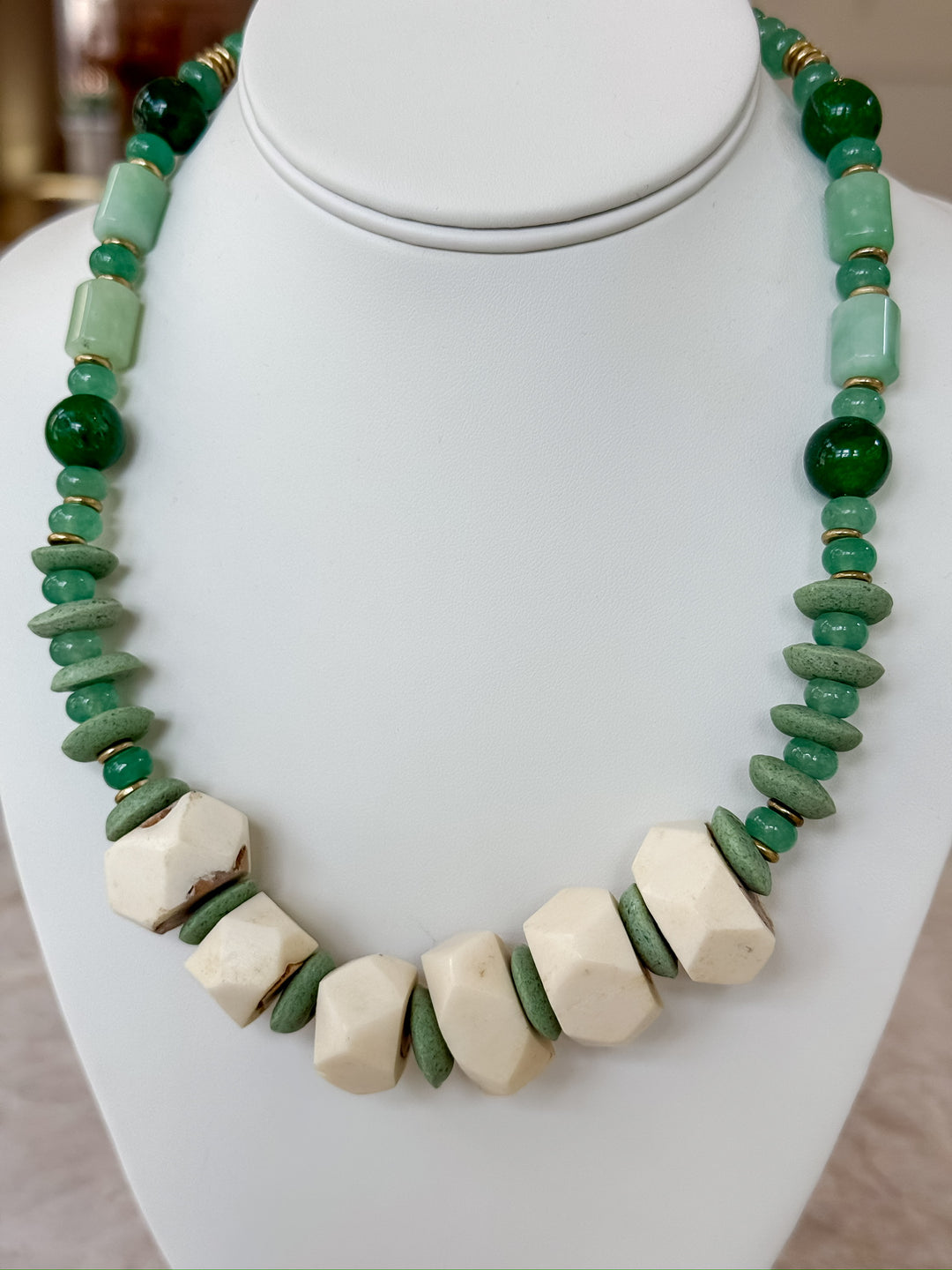 Mikal Beaded Necklace