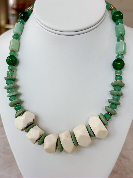 Mikal Beaded Necklace