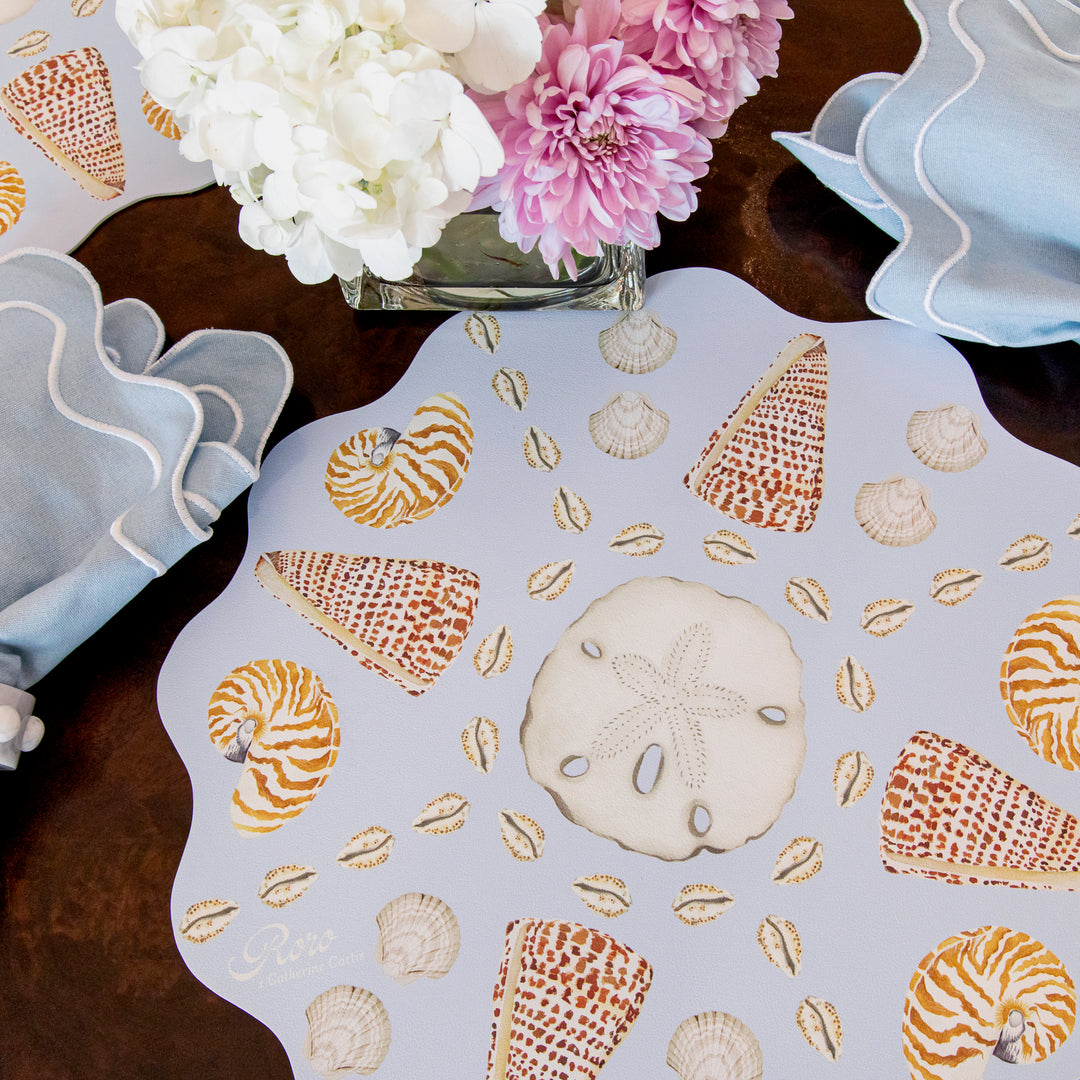 Wipeable Reversible Placemat - Tidal Treasures